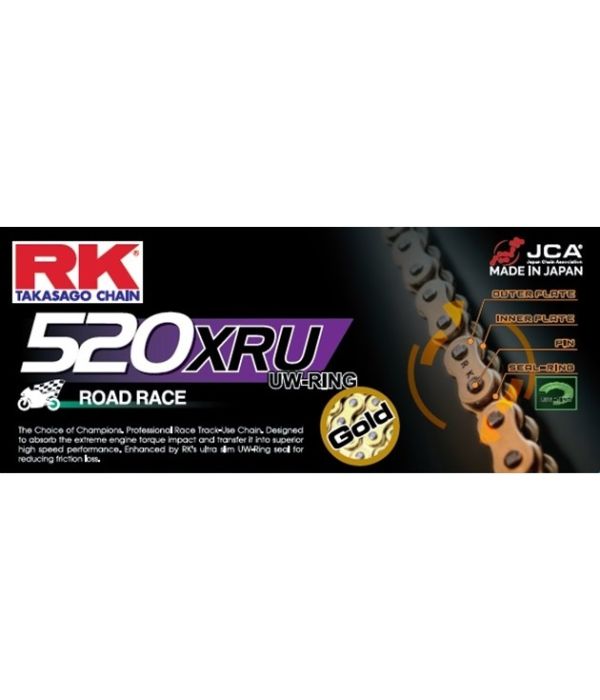 Ketting RK 520 XRU UW'Ring RACE